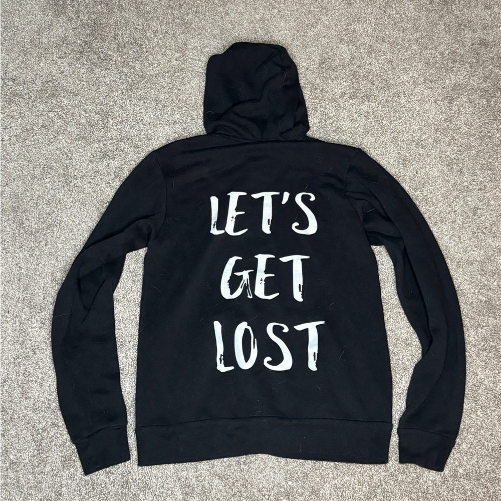 Let’s Get Lost Zip Up Hoodie